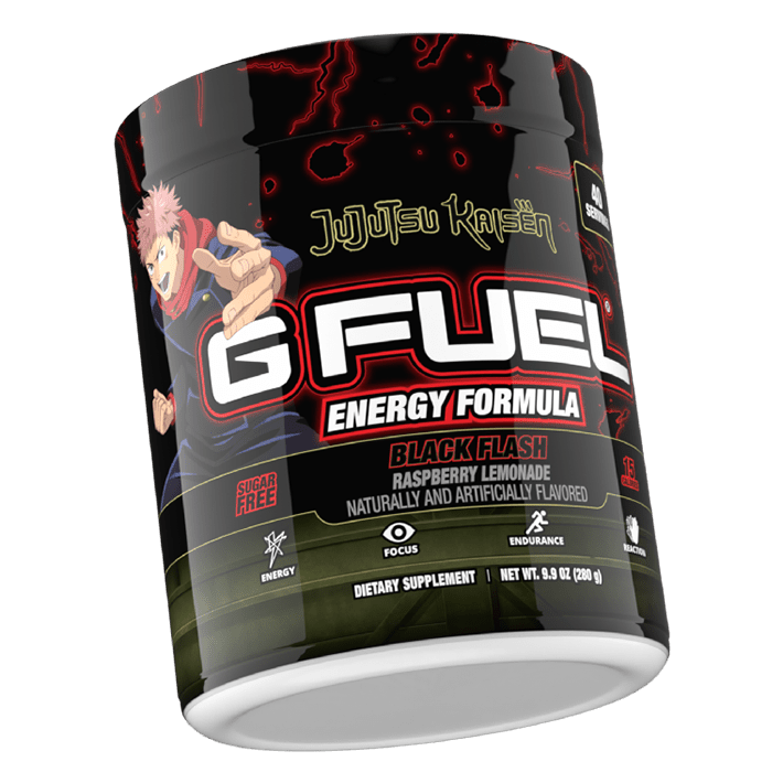 G FUEL| Black Flash Tub 