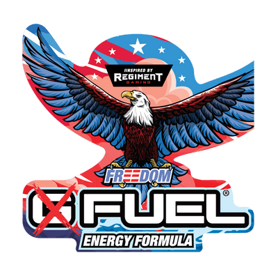 G FUEL| Freedom Fuel Collector's Box Tub (Collectors Box) 