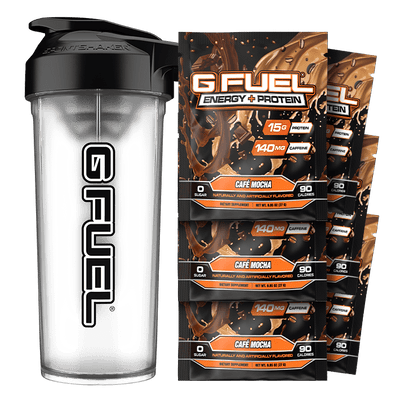 G FUEL| G FUEL Energy + Protein Starter Kit Starter Kit Café Mocha SK00101