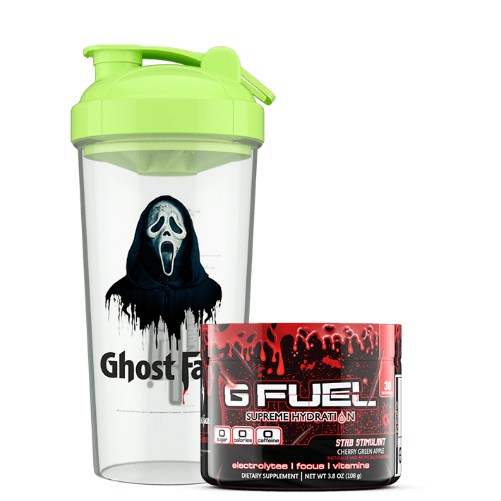 G FUEL| Glow GHOST FACE® Stab Stimulant Bundle Bundle (Tubs) Hydration BND00086-V2