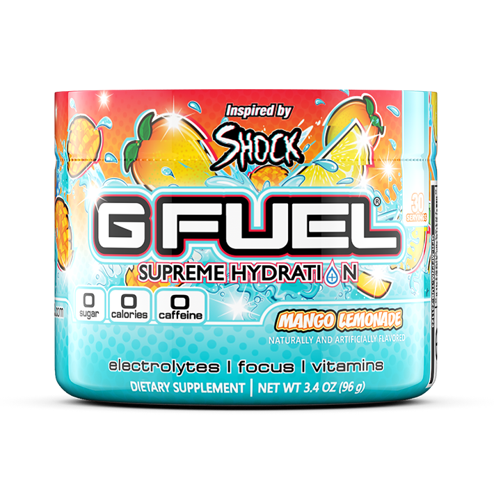 G FUEL| Mango Lemonade Supreme Hydration Hydration Tub 