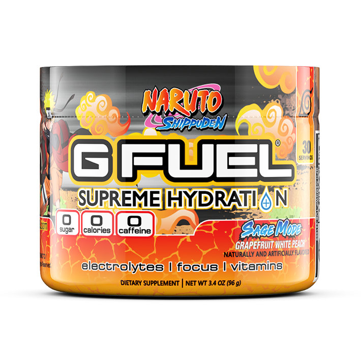 G FUEL| Naruto's Sage Mode Supreme Hydration Hydration Tub 