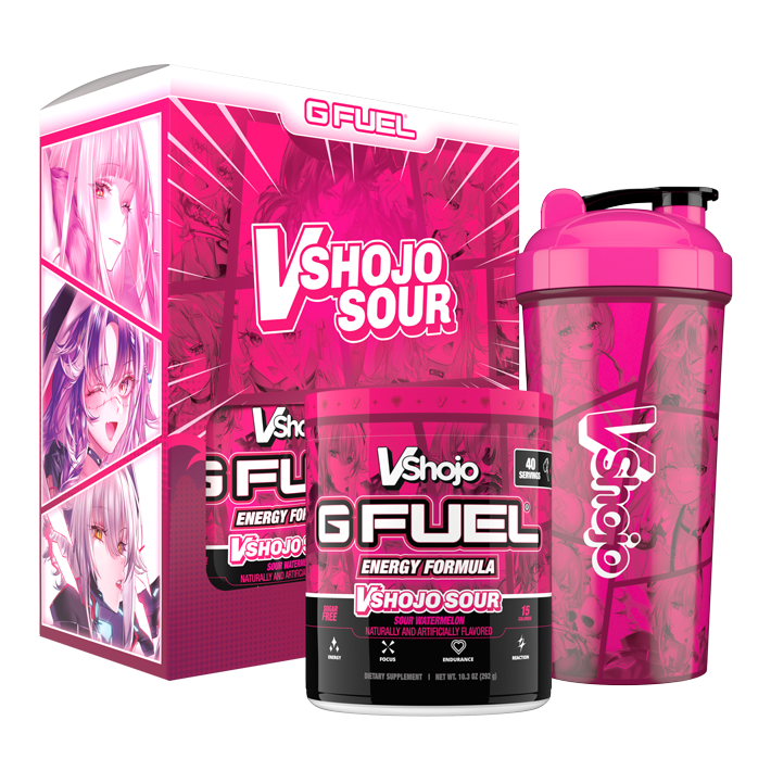 G FUEL| VShojo Sour Collector's Box Tub (Collectors Box) 