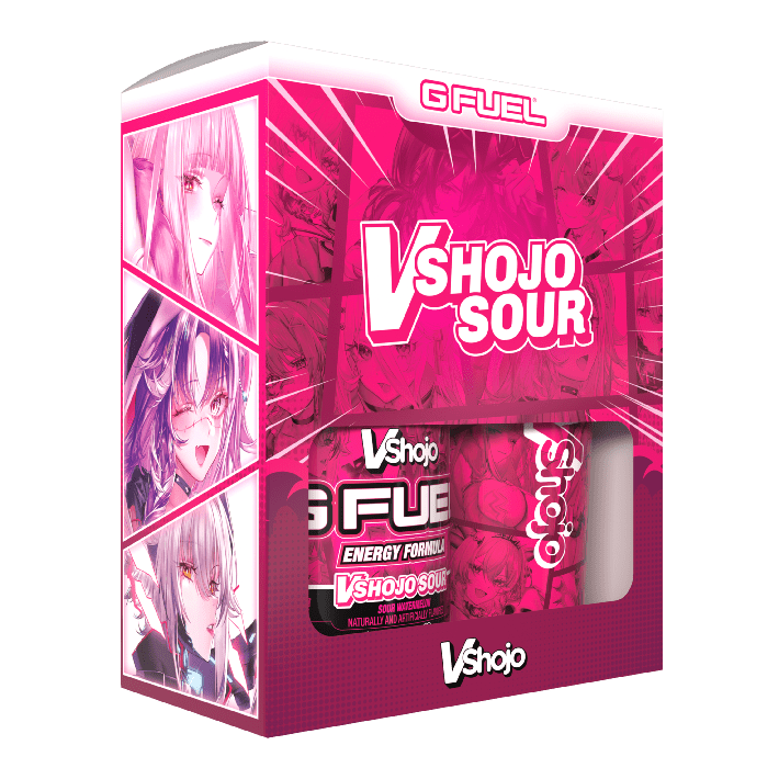 G FUEL| VShojo Sour Collector's Box Tub (Collectors Box) 