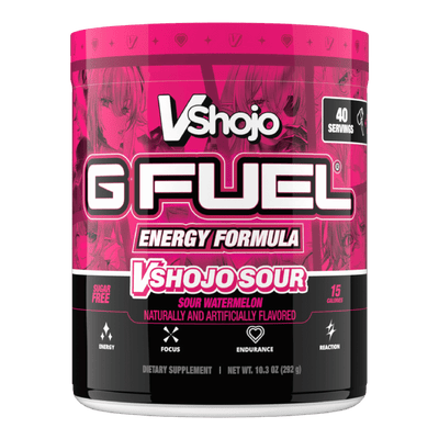 G FUEL| VShojo Sour Collector's Box Tub (Collectors Box) 