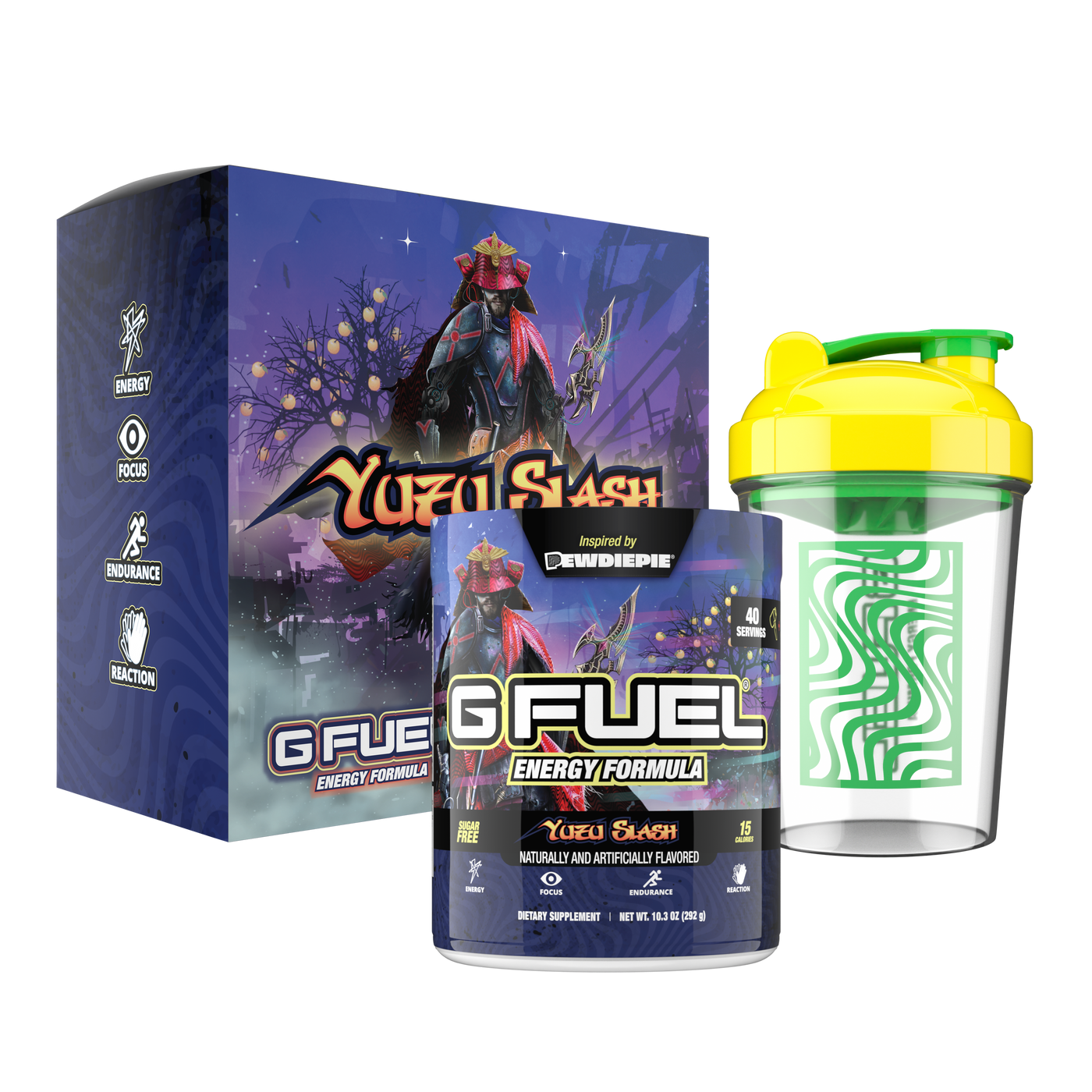 G FUEL| Yuzu Slash Collector's Box Tub (Collectors Box) 