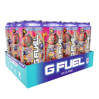 G FUEL| Berry Bomb Cans RTD 12 Pack RTD-BBM12