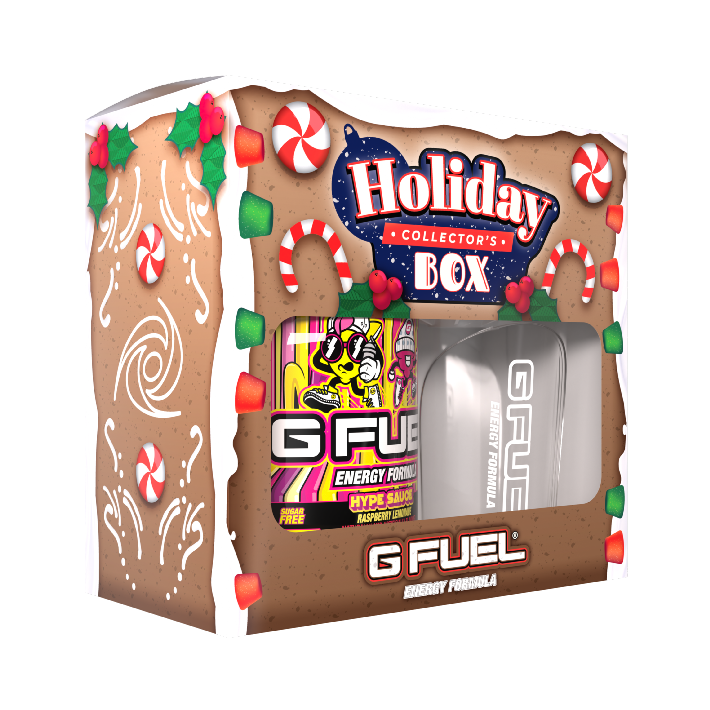 G FUEL| Holiday Collector's Box Tub (Collectors Box) Hype Sauce CB-HS1-JJ21