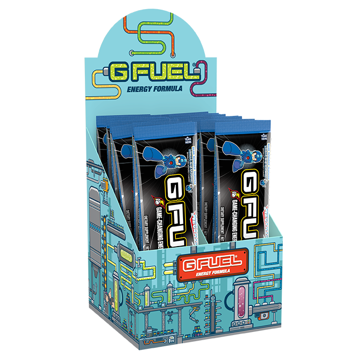 G FUEL| Mega Man™ Blue Bomber Slushee Box 