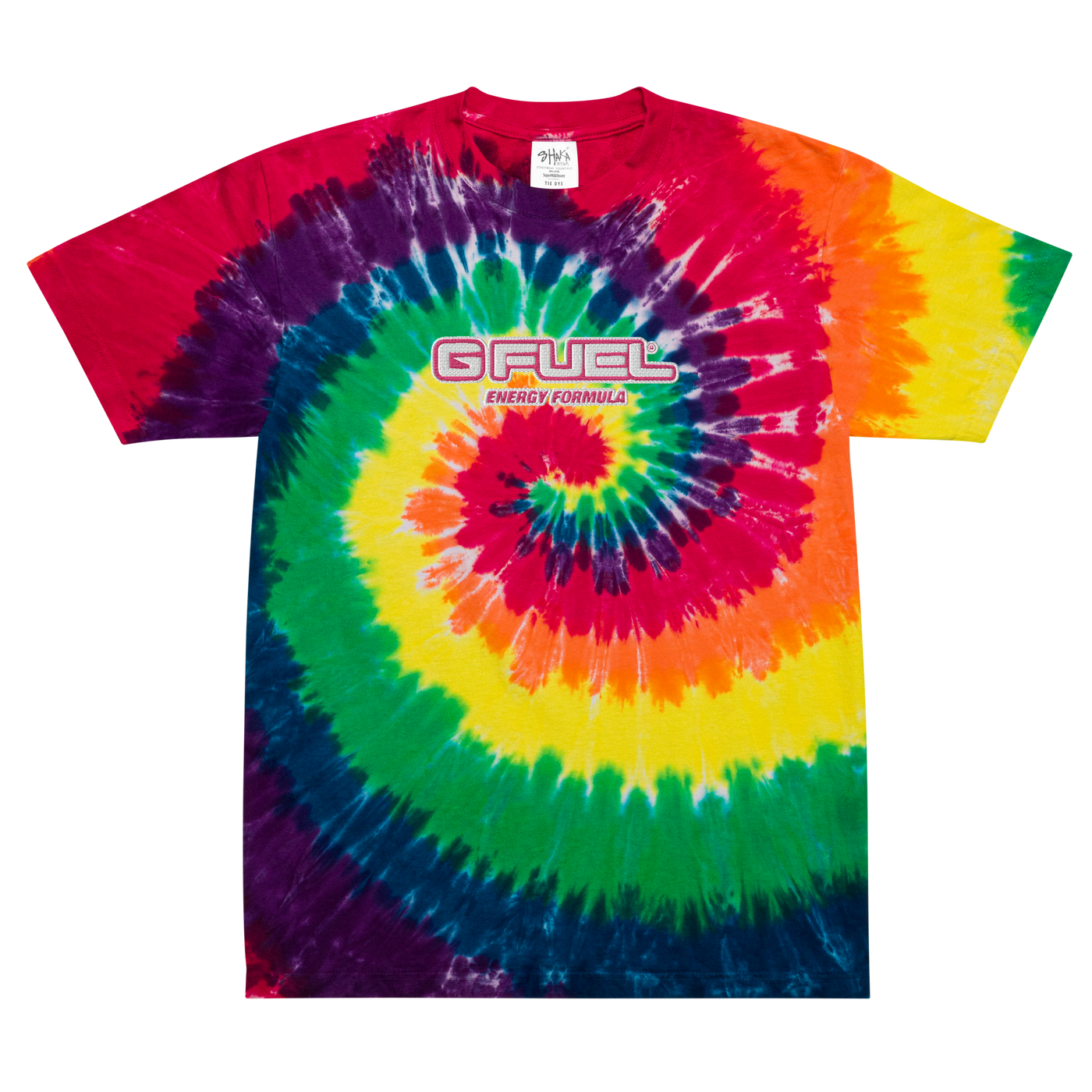 G FUEL| Oversized tie-dye t-shirt Shirt Classic rainbow S 1450675_12958