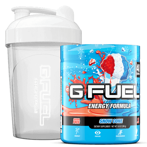 G FUEL| Snow Cone Bundle (Tub + Shaker Cup) Bundle (Tubs) 