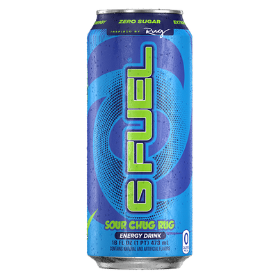 G FUEL| Sour Blue Chug Rug Cans RTD 