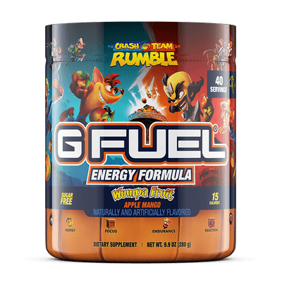 G FUEL| Wumpa Fruit Remastered Collector's Box Tub (Collectors Box) 